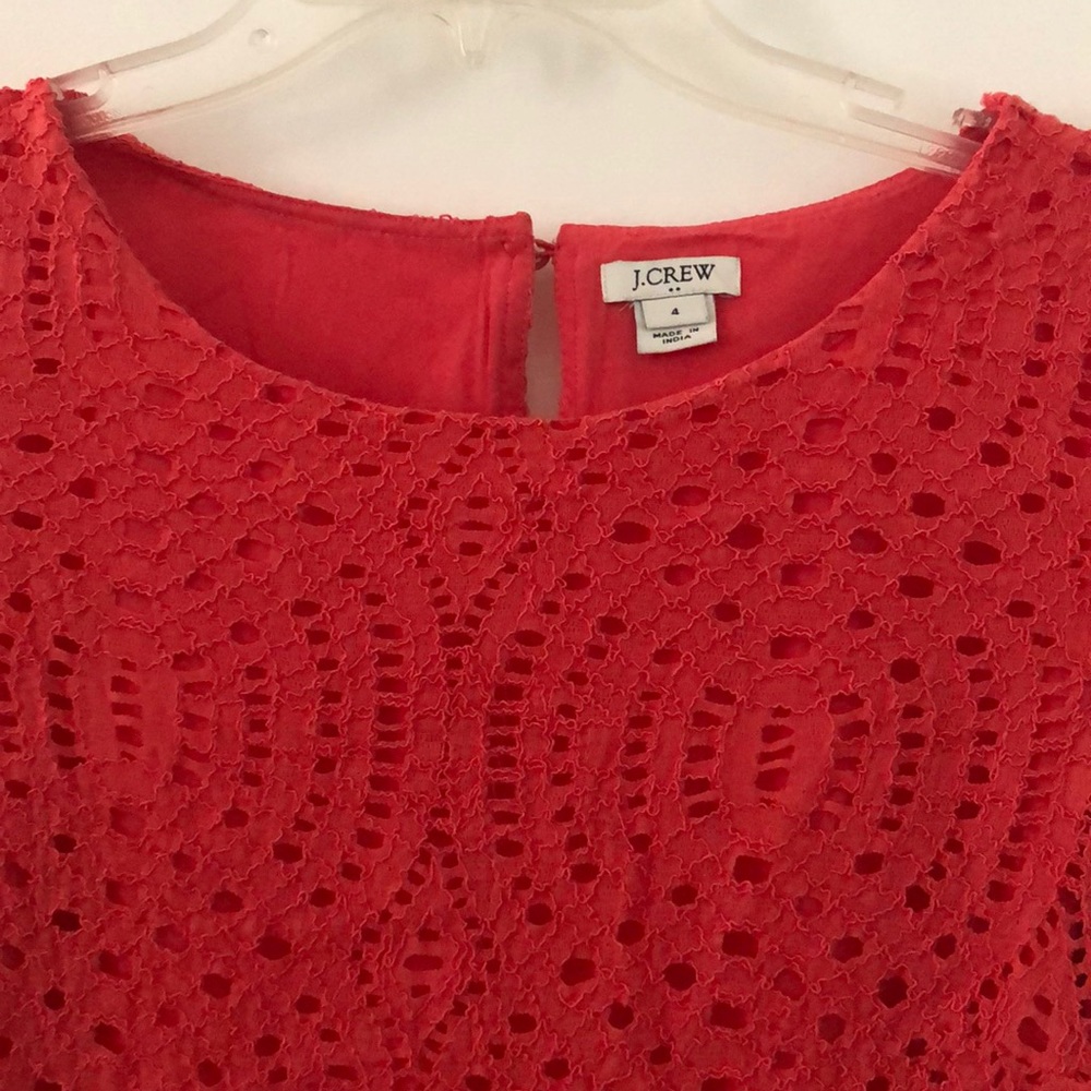 J Crew Salmon Dress - Picture 2 of 3